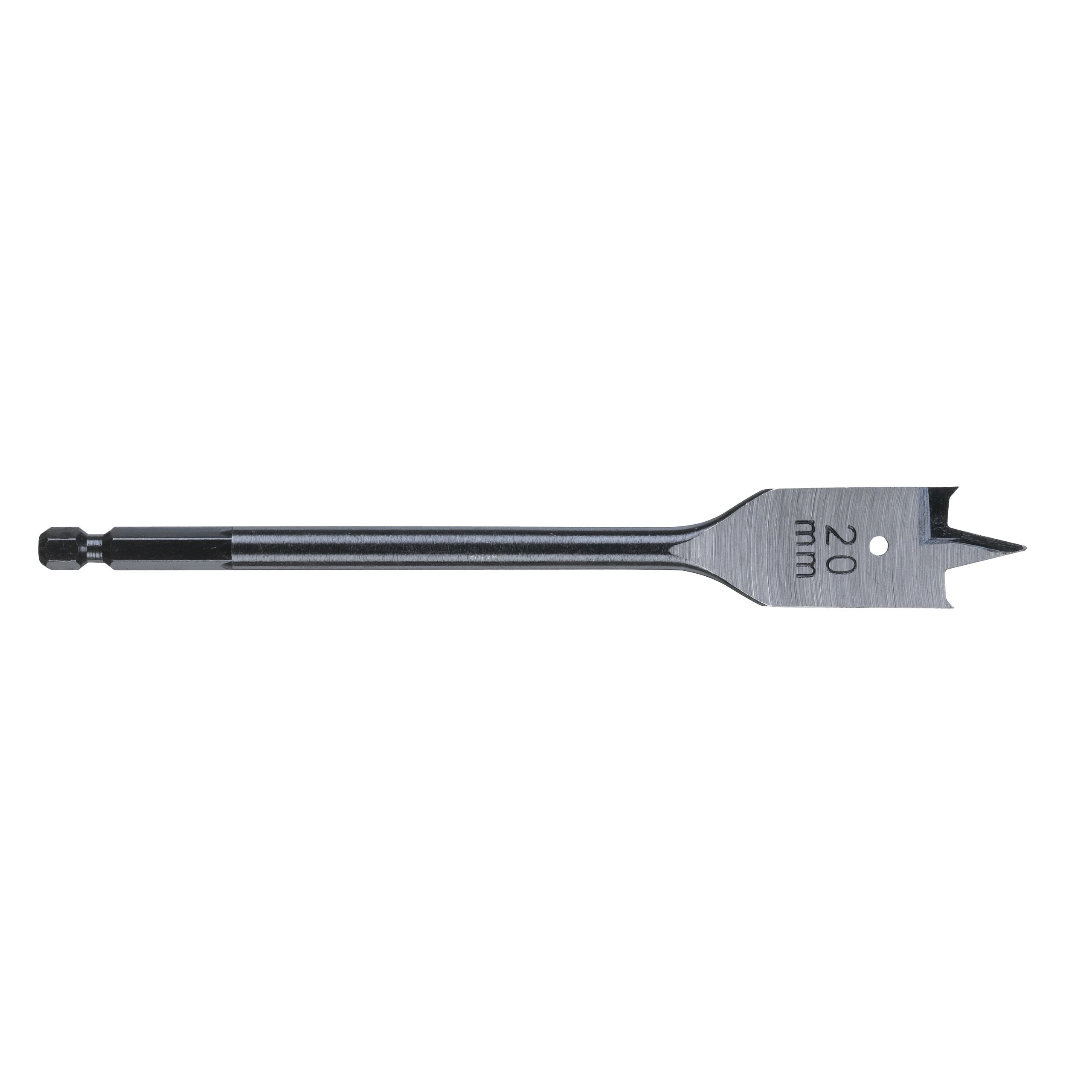 Milwaukee Flat Boring Wood Drill Bit 20 x 152mm
