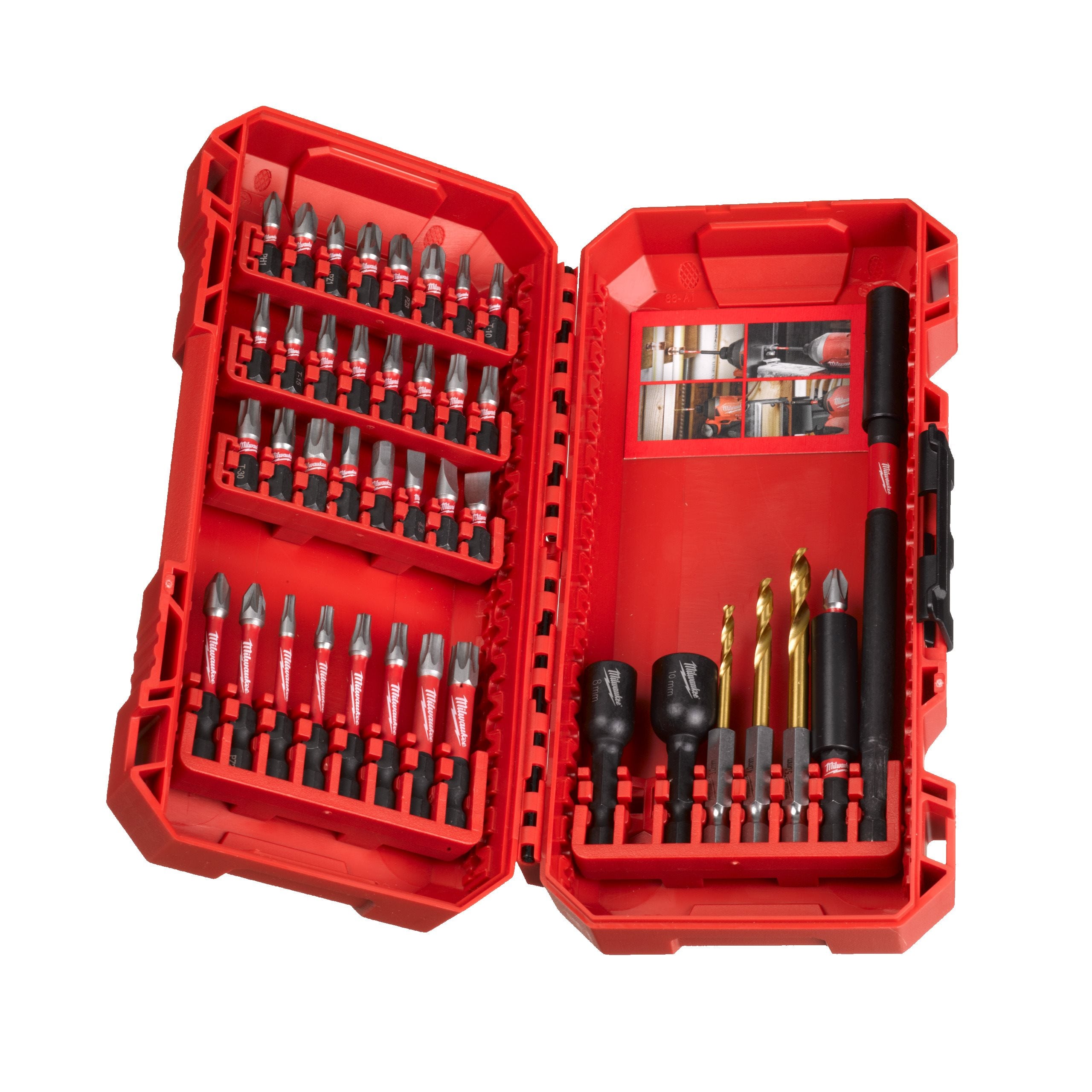 Milwaukee SHOCKWAVE Impact Duty Screwdriver Bit Set 40 Piece