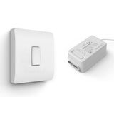 Kinetic 44552 Matt White Wireless Switch & Receiver