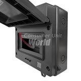 FuseBox P65E5M ABS IP65 IK07 Rated 5 Module Enclosure
