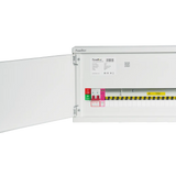 FuseBox HSP25Z 25 Way 100A Main Switch Horizontal Consumer Unit with Type 2 SPD - HSP25Z