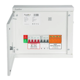FuseBox HTPNSPDT2 100A TP&N Horizontal Main Switch Distribution Board with Type 2 SPD - HTPNSPDT2