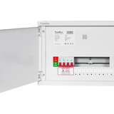 FuseBox HTPN04 4 Way 100A TP&N Horizontal Distribution Board - HTPN04