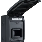BG CP55G 5 Module IP66 Weatherproof Grey Plastic Enclosure - Empty
