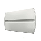 Hager Design 50 Flush Mounted Mains Switch 20 Way Metal Consumer Unit