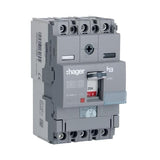 Hager HDA100U 100A Triple Pole 18kA MCCB