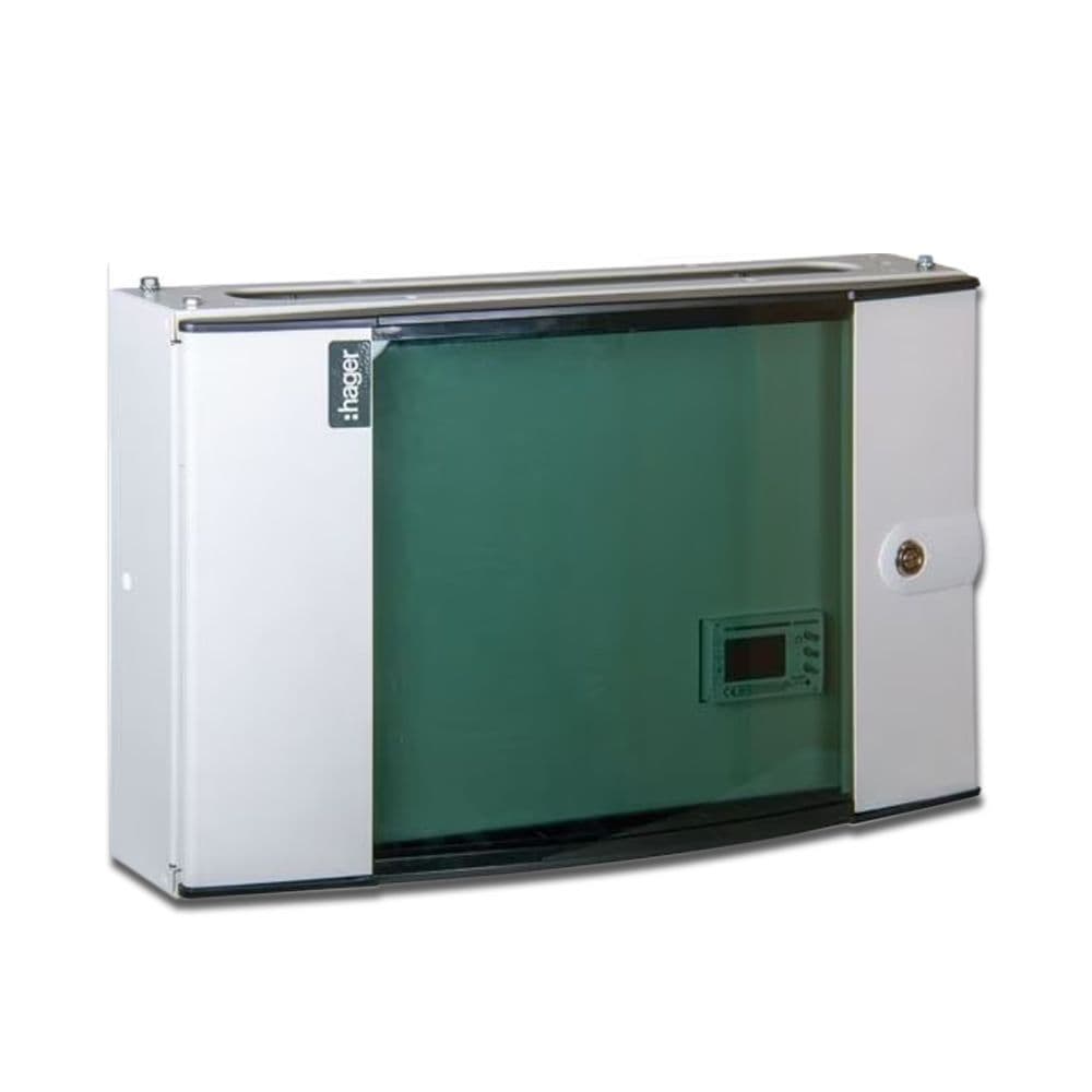 Modbus Box Hager JKD1125MID Pulsed & ModBus Meter MID Extension Box 125A ...