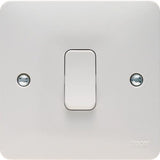 Hager Sollysta WMPS16 Light Switch 1 Gang Intermediate