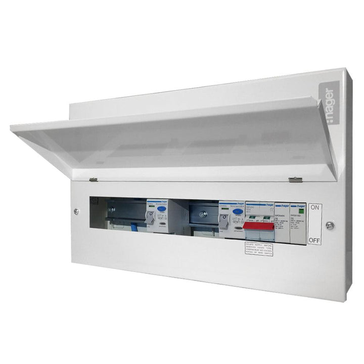 hager-18th-edition-consumer-unit-vml910cuspdrk-dual-100a-rcd-spd-metal