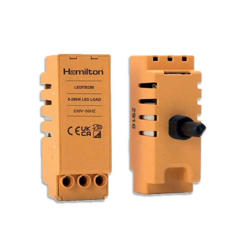 Hamilton LEDITB250 2 Way LED Dimmer Module 5-250W | Consumer Unit World