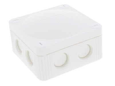 WISKA COMBI 308/5 White Junction Box product image