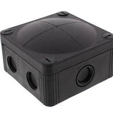 WISKA COMBI 407/5 Black Junction Box product image