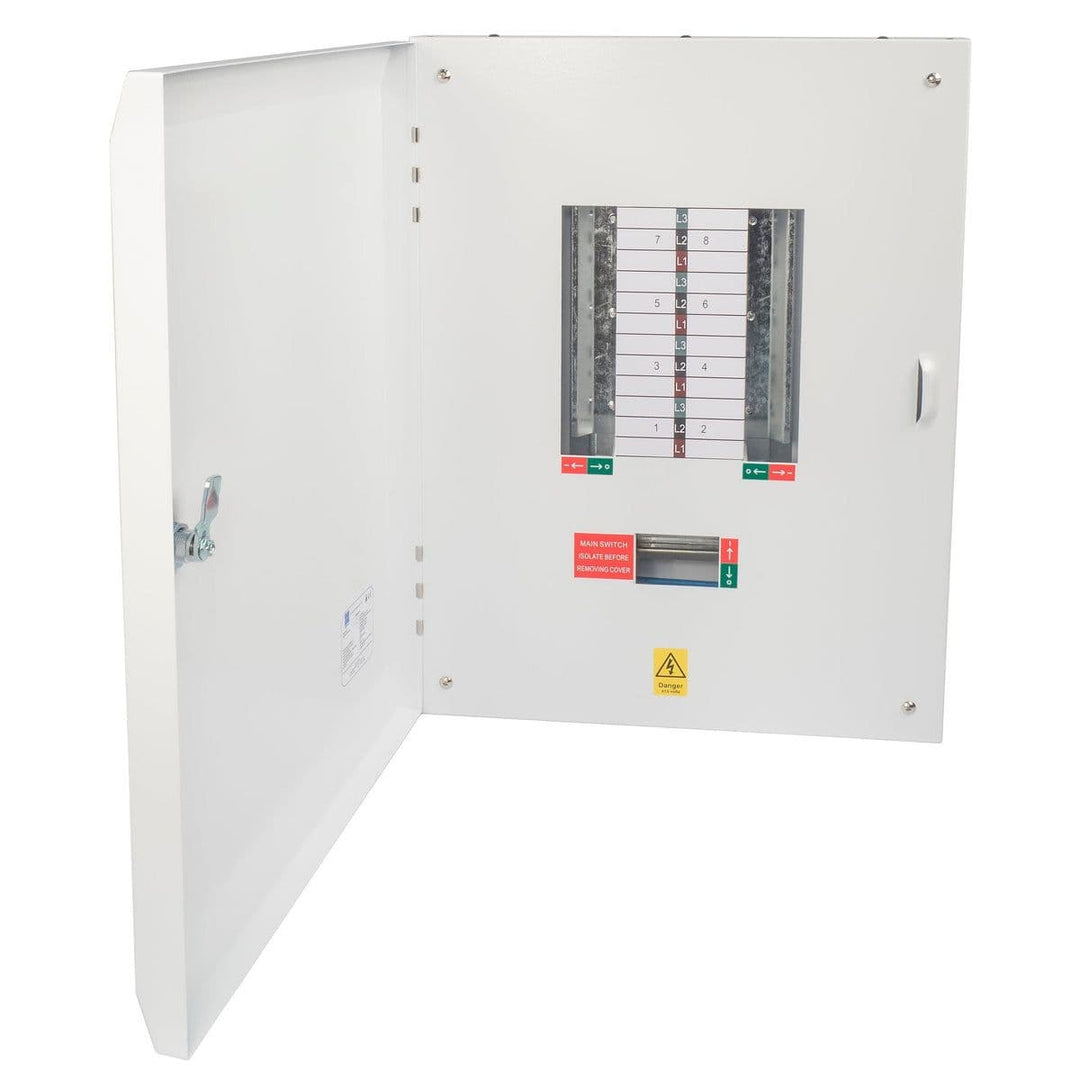 Lewden 8 Way 125A TPN Distribution Board | Consumer Unit World