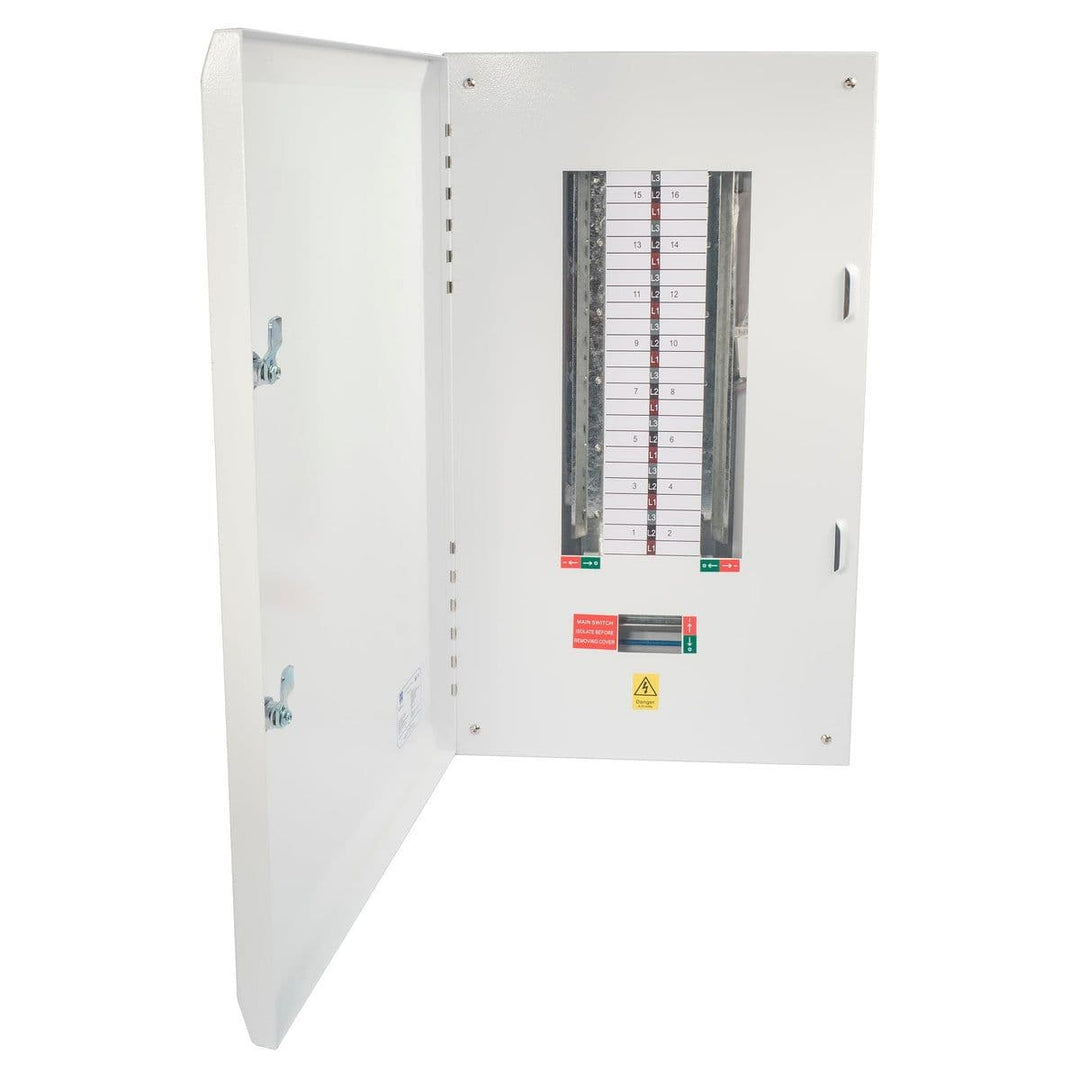 Lewden 16 Way 125A TPN Distribution Board | Consumer Unit World