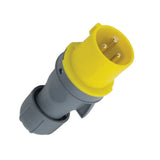 Lewden PM16/1000N 16A 110V 3 Pin Industrial Yellow Plug