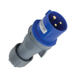 Lewden PM16/1100N 16A 240V 3 Pin Industrial Blue Plug