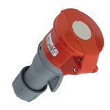 Lewden PM32/2800N 32A 415V 5 Pin Industrial Red Connector