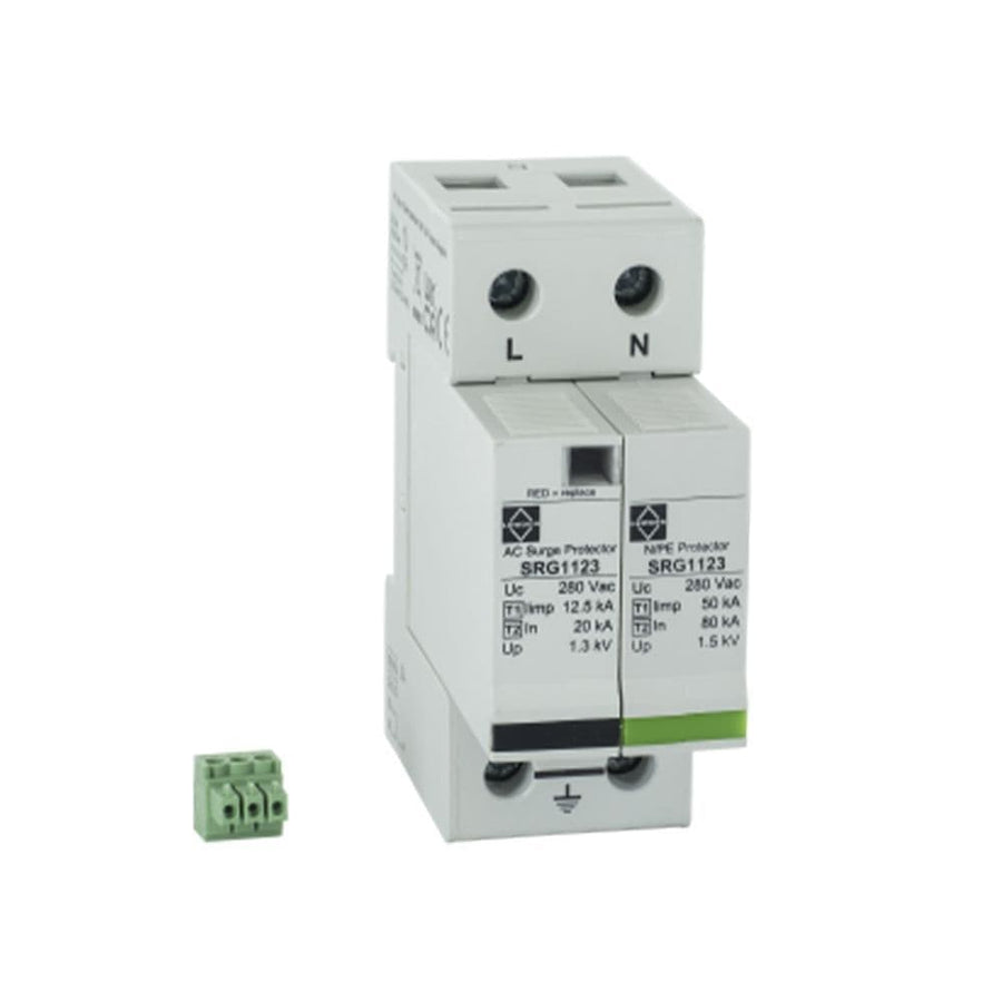 Lewden Type 2 Single Phase Double Module Surge Protection Device ...