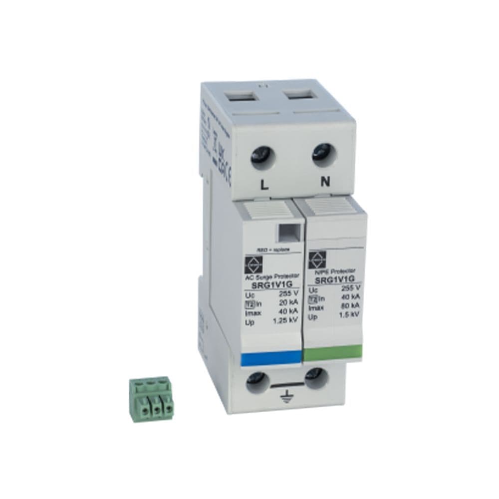 Lewden Type 2 Single Phase Double Module Surge Protection Device ...